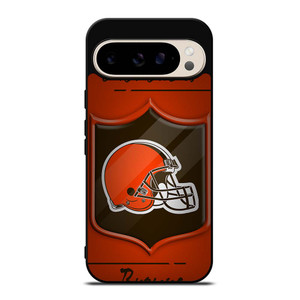 CLEVELAND BROWNS HELMET LOGO Google Pixel 9 Pro Case Cover