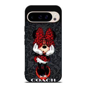 COACH MINNIE MOUSE CARTOON Google Pixel 9 Pro Case Cover COACH MINNIE MOUSE CARTOON Google Pixel 9 Pro Case Cover