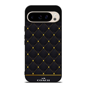 COACH NEW YORK GOLD PATTERN Google Pixel 9 Pro Case Cover