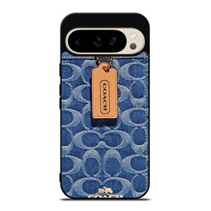 COACH NEW YORK LOGO JEANS BAG Google Pixel 9 Pro Case Cover COACH NEW YORK LOGO JEANS BAG Google Pixel 9 Pro Case Cover