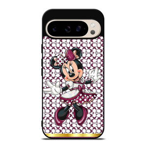 COACH NEW YORK LOGO MINNIE MOUSE DISNEY Google Pixel 9 Pro Case Cover