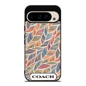 COACH NEW YORK LOGO MONOGRAM SEAMLESS PATTERN Google Pixel 9 Pro Case Cover