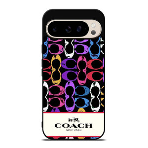 COACH NEW YORK PATTERN COLOR Google Pixel 9 Pro Case Cover COACH NEW YORK PATTERN COLOR Google Pixel 9 Pro Case Cover