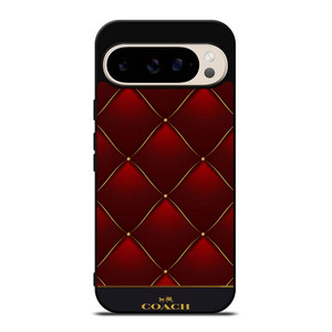 COACH NEW YORK RED GOLD Google Pixel 9 Pro Case Cover