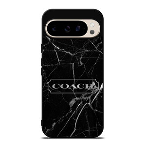 COACH NEW YORK SILVER MARBLE Google Pixel 9 Pro Case Cover