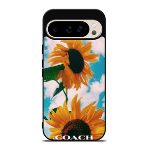 COACH SUNFLOWER Google Pixel 9 Pro Case Cover COACH SUNFLOWER Google Pixel 9 Pro Case Cover