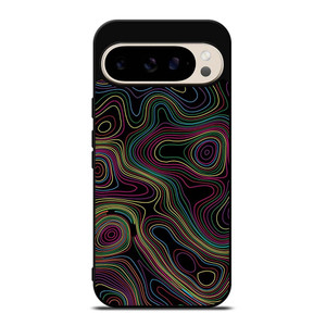 COLORFUL ABSTRACT LINES Google Pixel 9 Pro Case Cover COLORFUL ABSTRACT LINES Google Pixel 9 Pro Case Cover