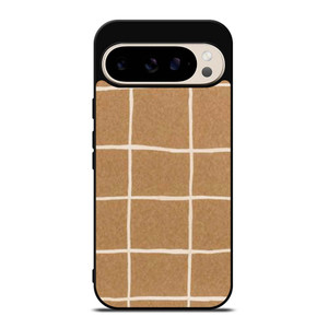 COQUETTE BROWN PATTERN Google Pixel 9 Pro Case Cover COQUETTE BROWN PATTERN Google Pixel 9 Pro Case Cover