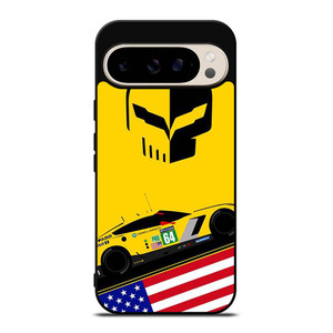 CORVETTE RACING 2 Google Pixel 9 Pro Case Cover CORVETTE RACING 2 Google Pixel 9 Pro Case Cover