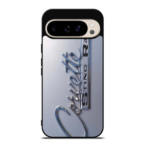 CORVETTE STINGRAY SILVER LOGO Google Pixel 9 Pro Case Cover CORVETTE STINGRAY SILVER LOGO Google Pixel 9 Pro Case Cover