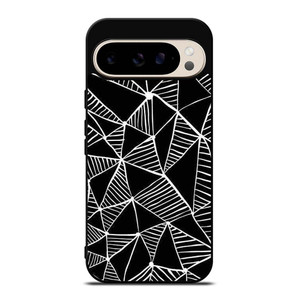 DARK TRIANGLE PATTERN Google Pixel 9 Pro Case Cover DARK TRIANGLE PATTERN Google Pixel 9 Pro Case Cover