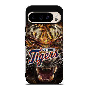 DETORIT TIGERS CLUB ICON BASEBALL TEAM MLB LOGO Google Pixel 9 Pro Case Cover DETORIT TIGERS CLUB ICON BASEBALL TEAM MLB LOGO Google Pixel 9 Pro Case Cover