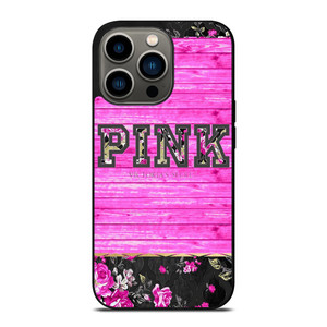 VICTORIA'S SECRET PINK FLORAL iPhone 13 Pro Case Cover VICTORIA'S SECRET PINK FLORAL iPhone 13 Pro Case Cover