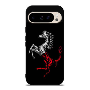 FERRARI LOGO CHROME HORSE Google Pixel 9 Pro Case Cover