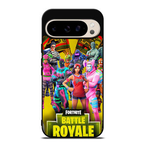 FORTNITE BATTLE ROYALE ALL CHARACTER Google Pixel 9 Pro Case Cover
