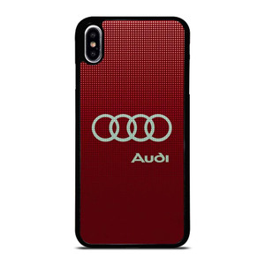 AUDI LOGO RED iPhone XS Max Case Cover AUDI LOGO RED iPhone XS Max Case Cover