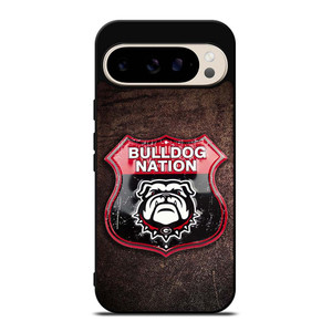 GEORGIA BULLDOGS RUSTY BADGE Google Pixel 9 Pro Case Cover