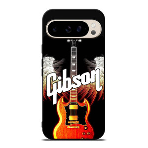 GIBSON GUITAR WINGS LOGO Google Pixel 9 Pro Case Cover GIBSON GUITAR WINGS LOGO Google Pixel 9 Pro Case Cover