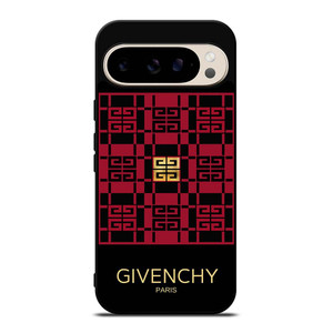 GIVENCHY PARIS LOGO RED GOLD Google Pixel 9 Pro Case Cover