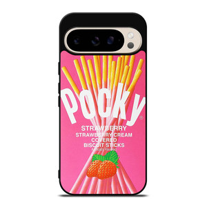 GLICO POCKY STRAWBERRY Google Pixel 9 Pro Case Cover