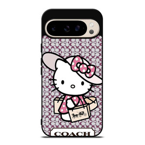 HELLO KITTY X COACH NEW YORK LOGO Google Pixel 9 Pro Case Cover