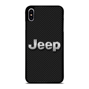JEEP LOGO CARBON iPhone XS Max Case Cover JEEP LOGO CARBON iPhone XS Max Case Cover