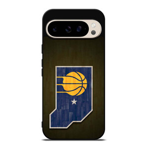 INDIANA PACERS WOODEN LOGO Google Pixel 9 Pro Case Cover