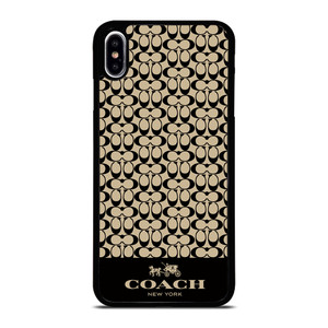 LOGO COACH NEW YORK iPhone XS Max Case Cover
