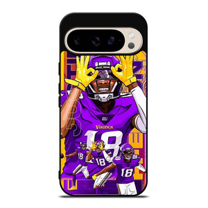 JUSTIN JEFFERSON MINNESOTA VIKINGS NFL Google Pixel 9 Pro Case Cover