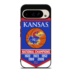KANSAS JAYHAWKS UNIVERSITY BASKETBALL Google Pixel 9 Pro Case Cover