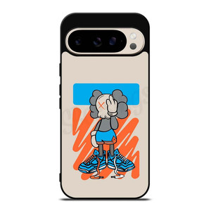 KAWS AIR JORDAN MASCOT Google Pixel 9 Pro Case Cover KAWS AIR JORDAN MASCOT Google Pixel 9 Pro Case Cover
