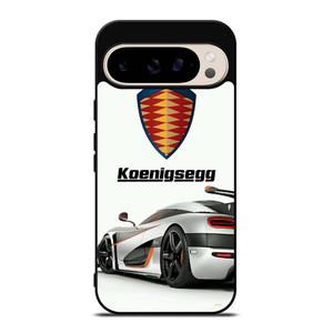 KOENIGSEGG WHITE CAR LOGO Google Pixel 9 Pro Case Cover