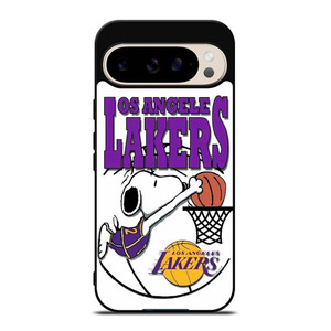 LA LAKERS SNOOPY DUNK Google Pixel 9 Pro Case Cover LA LAKERS SNOOPY DUNK Google Pixel 9 Pro Case Cover