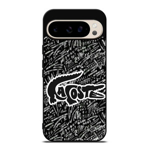 LACOSTE LOGO BLACK AND WHITE Google Pixel 9 Pro Case Cover LACOSTE LOGO BLACK AND WHITE Google Pixel 9 Pro Case Cover