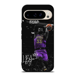 LEBRON JAMES DUNK LA LAKERS Google Pixel 9 Pro Case Cover LEBRON JAMES DUNK LA LAKERS Google Pixel 9 Pro Case Cover