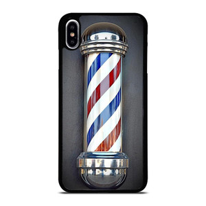 BARBER POLE HAIR CUT SYMBOL iPhone XS Max Case Cover