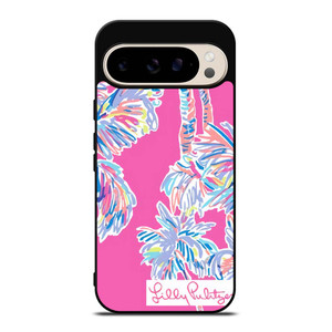 LILLY PULITZER PALM TREES Google Pixel 9 Pro Case Cover LILLY PULITZER PALM TREES Google Pixel 9 Pro Case Cover