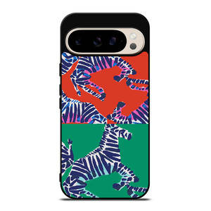 LILLY PULITZER ZEBRA Google Pixel 9 Pro Case Cover LILLY PULITZER ZEBRA Google Pixel 9 Pro Case Cover