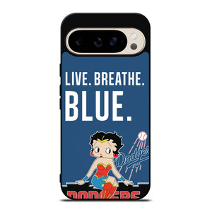 LOS ANGELES BETTY BOOP DODGERS Google Pixel 9 Pro Case Cover LOS ANGELES BETTY BOOP DODGERS Google Pixel 9 Pro Case Cover