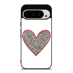 LOVE KEITH HARING Google Pixel 9 Pro Case Cover LOVE KEITH HARING Google Pixel 9 Pro Case Cover