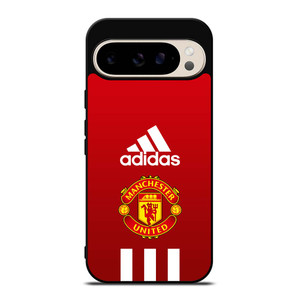 MANCHESTER UNITED FC ADIDAS STRIPES Google Pixel 9 Pro Case Cover MANCHESTER UNITED FC ADIDAS STRIPES Google Pixel 9 Pro Case Cover