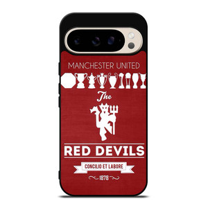 MANCHESTER UNITED FC LOGO FOOTBALL RED DEVILS Google Pixel 9 Pro Case Cover MANCHESTER UNITED FC LOGO FOOTBALL RED DEVILS Google Pixel 9 Pro Case Cover