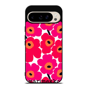 MARIMEKKO UNIKO RED FLOWER Google Pixel 9 Pro Case Cover MARIMEKKO UNIKO RED FLOWER Google Pixel 9 Pro Case Cover