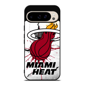 MIAMI HEAT ART LOGO Google Pixel 9 Pro Case Cover MIAMI HEAT ART LOGO Google Pixel 9 Pro Case Cover