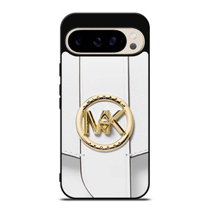 MICHAEL KORS LOGO MK WHITE HAND BAG EMBLEM Google Pixel 9 Pro Case Cover