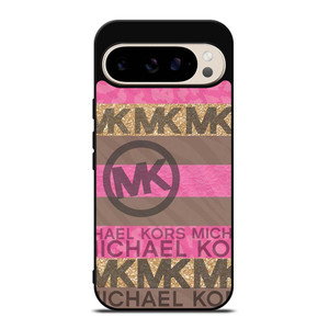 MICHAEL KORS PINK STRIP LOGO Google Pixel 9 Pro Case Cover MICHAEL KORS PINK STRIP LOGO Google Pixel 9 Pro Case Cover