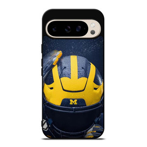 MICHIGAN WOLVERINES HELMET COLLEGE FOOTBALL TEAM Google Pixel 9 Pro Case Cover
