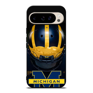 MICHIGAN WOLVERINES HELMET Google Pixel 9 Pro Case Cover MICHIGAN WOLVERINES HELMET Google Pixel 9 Pro Case Cover