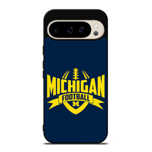 MICHIGAN WOLVERINES LOGO COLLEGE FOOTBALL TEAM Google Pixel 9 Pro Case Cover