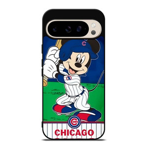 MICKEY MOUSE CHICAGO CUBS Google Pixel 9 Pro Case Cover MICKEY MOUSE CHICAGO CUBS Google Pixel 9 Pro Case Cover